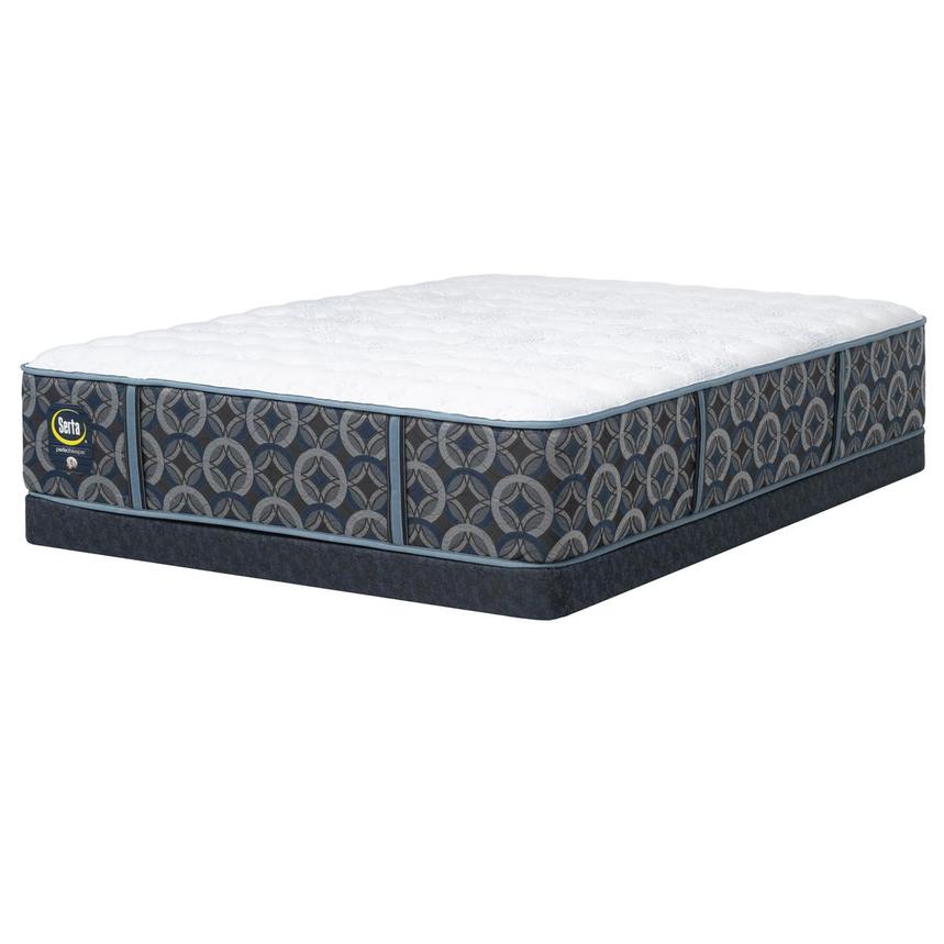 Fern River Extra-Firm King Mattress w/Low Foundation by Serta