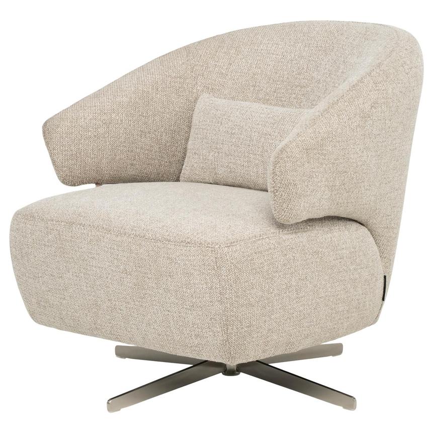 Tivona Beige Swivel Accent Chair  main image, 1 of 10 images.