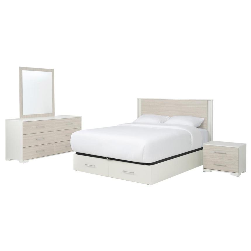 Lisboa 4-Piece Queen Bedroom Set main image, 1 of 6 images.