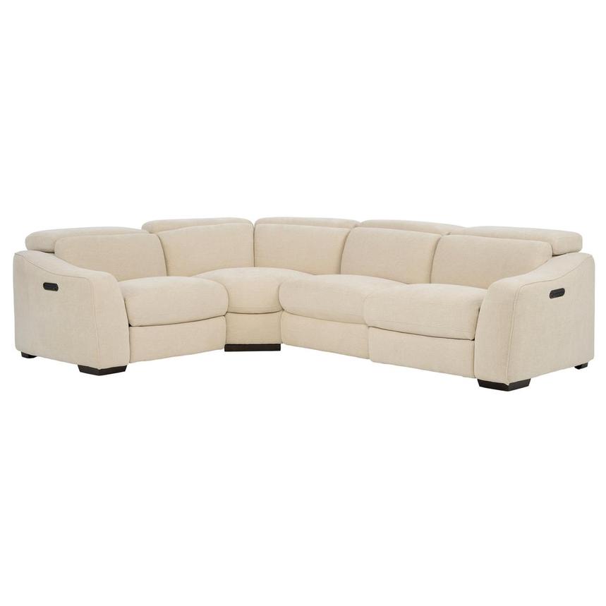 Jameson Beige Power Reclining Sectional with 4PCS/2PWR main image, 1 of 11 images.