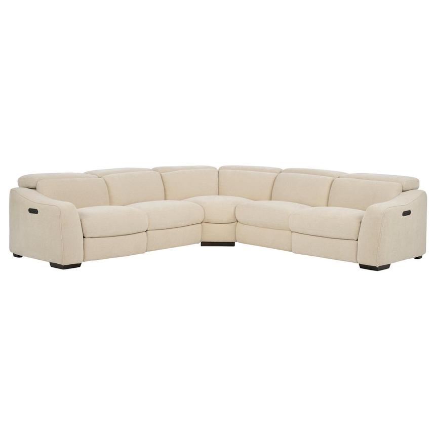 Jameson Beige Power Reclining Sectional with 5PCS/2PWR main image, 1 of 11 images.