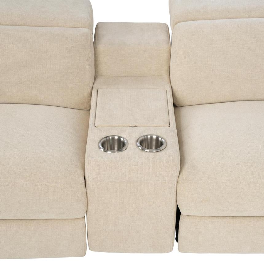 Jameson Beige Home Theater Seating with 5PCS/3PWR  alternate image, 6 of 12 images.