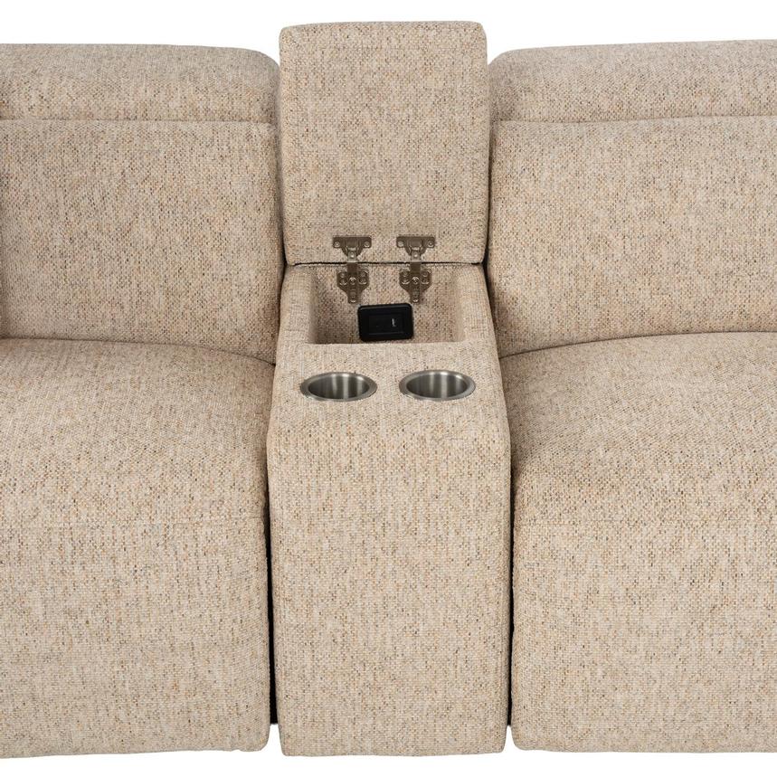 Canvas Home Theater Seating with 5PCS/2PWR alternate image, 9 of 13 images.