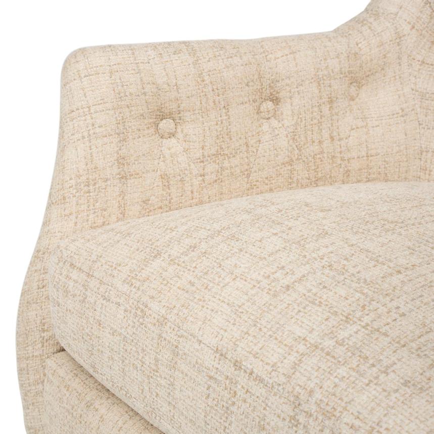 Belvedere Cream Accent Chair alternate image, 9 of 10 images.