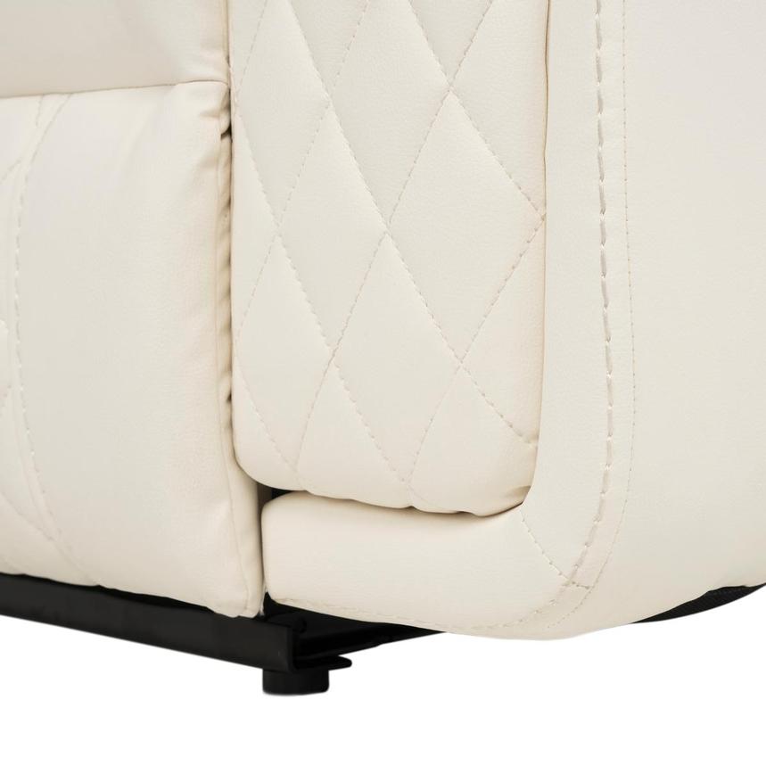 Maddox White Recliner Chair alternate image, 9 of 10 images.