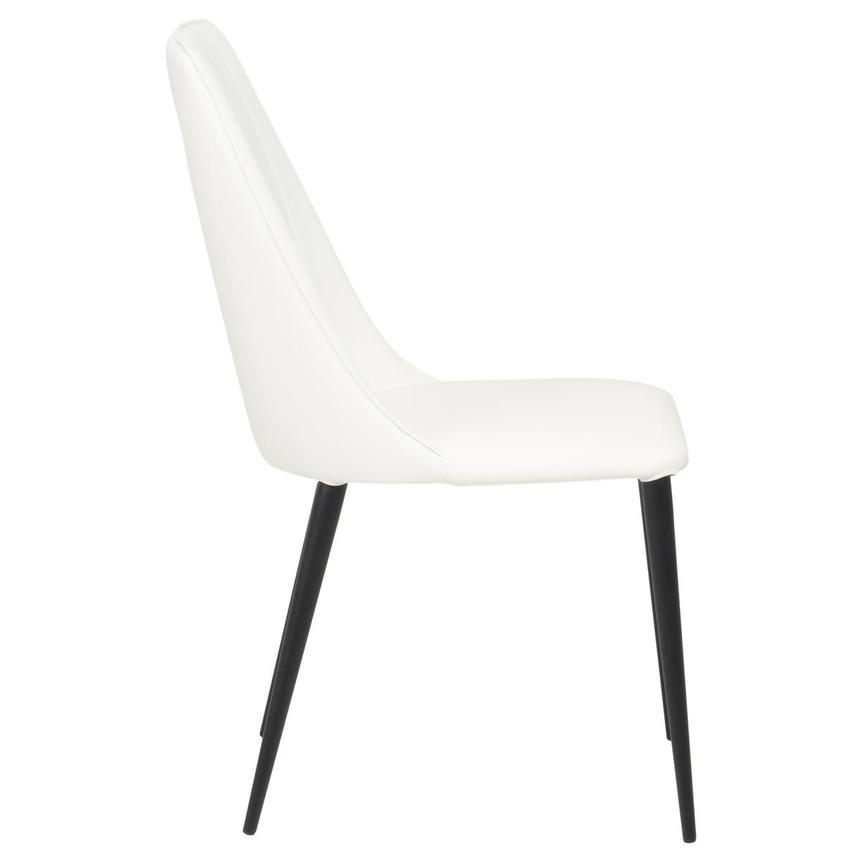 Tori White/Black Side Chair  alternate image, 4 of 8 images.