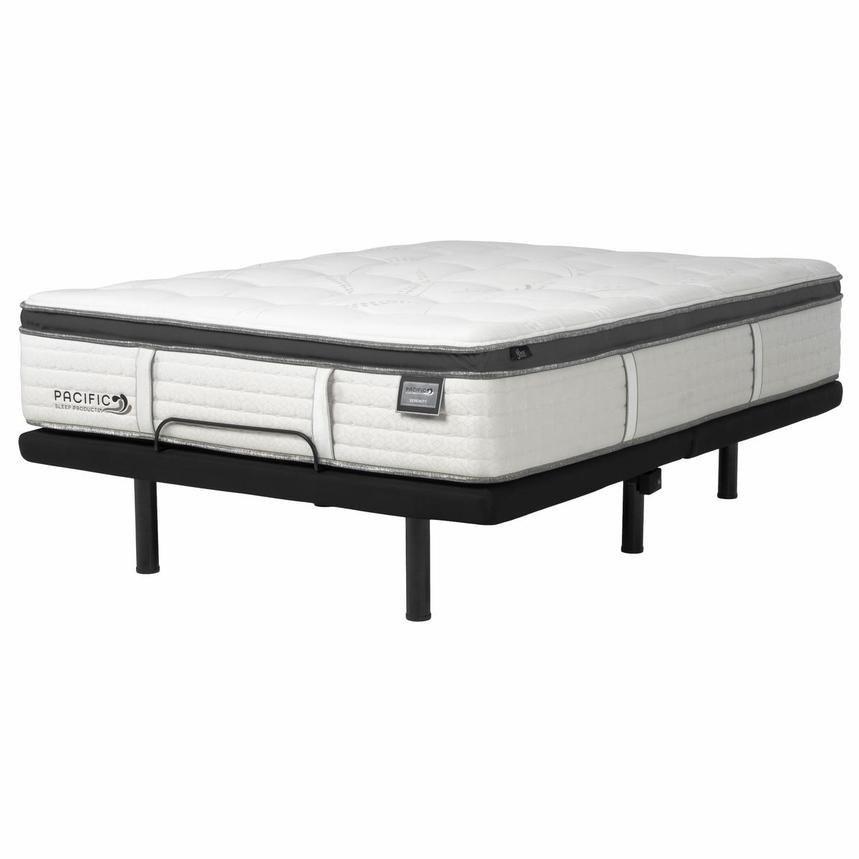Serenity-Plush King Mattress w/Gianni Powered Base main image, 1 of 4 images.