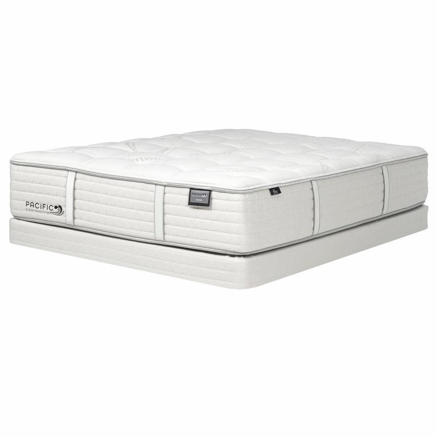 Haven-Medium Twin XL Mattress w/Low Foundation By Pacific Sleep Products