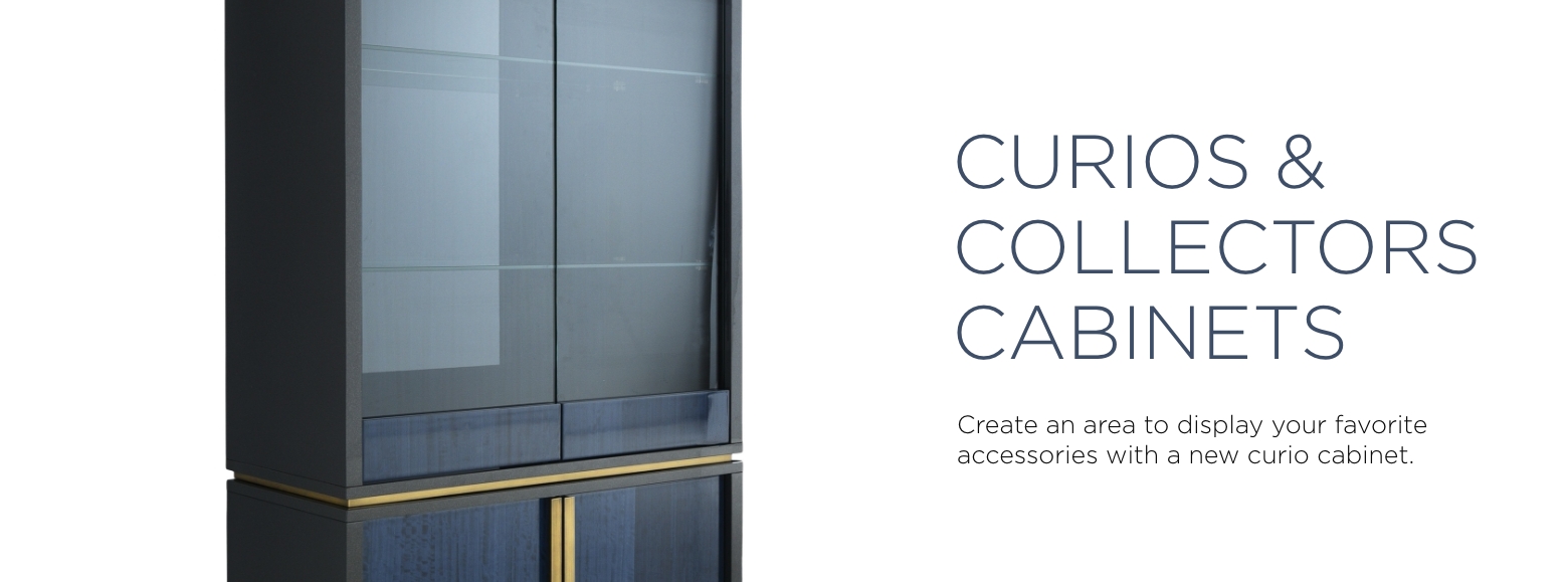Curios & Collectors Cabinets