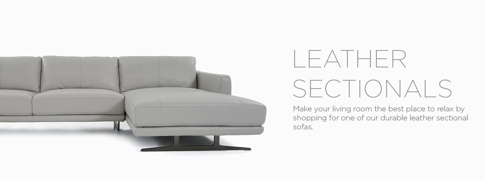 Leather Furniture Leather Sectional Sofas El Dorado Furniture