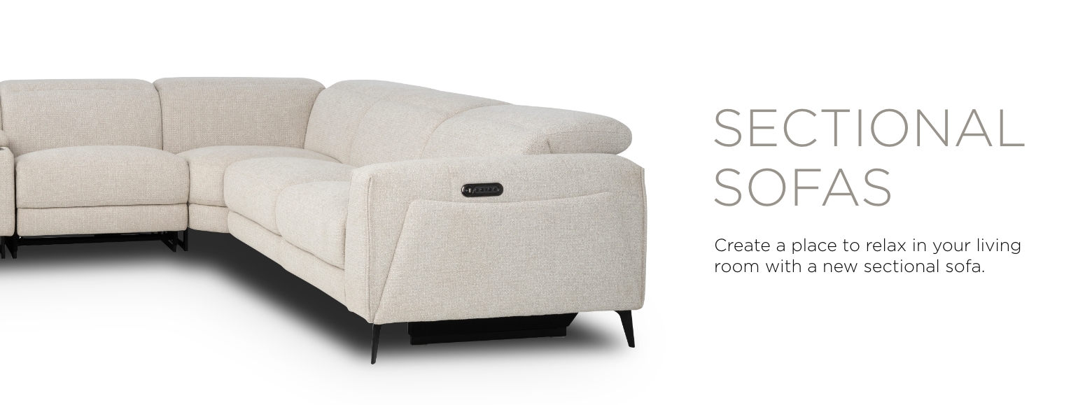 Sectional Sofas. Create a place to relax in your living room with a new sectional sofa.