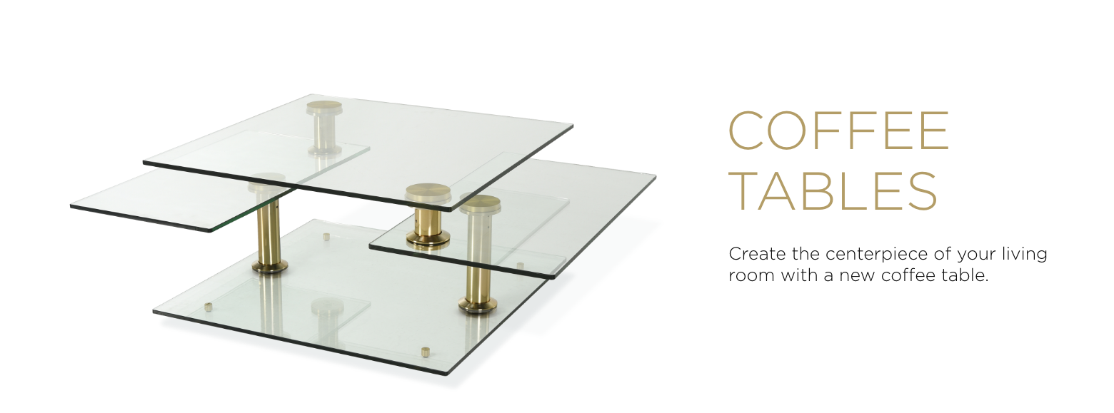 Coffee Tables. Create the centerpiece of your living room with a new coffee table.