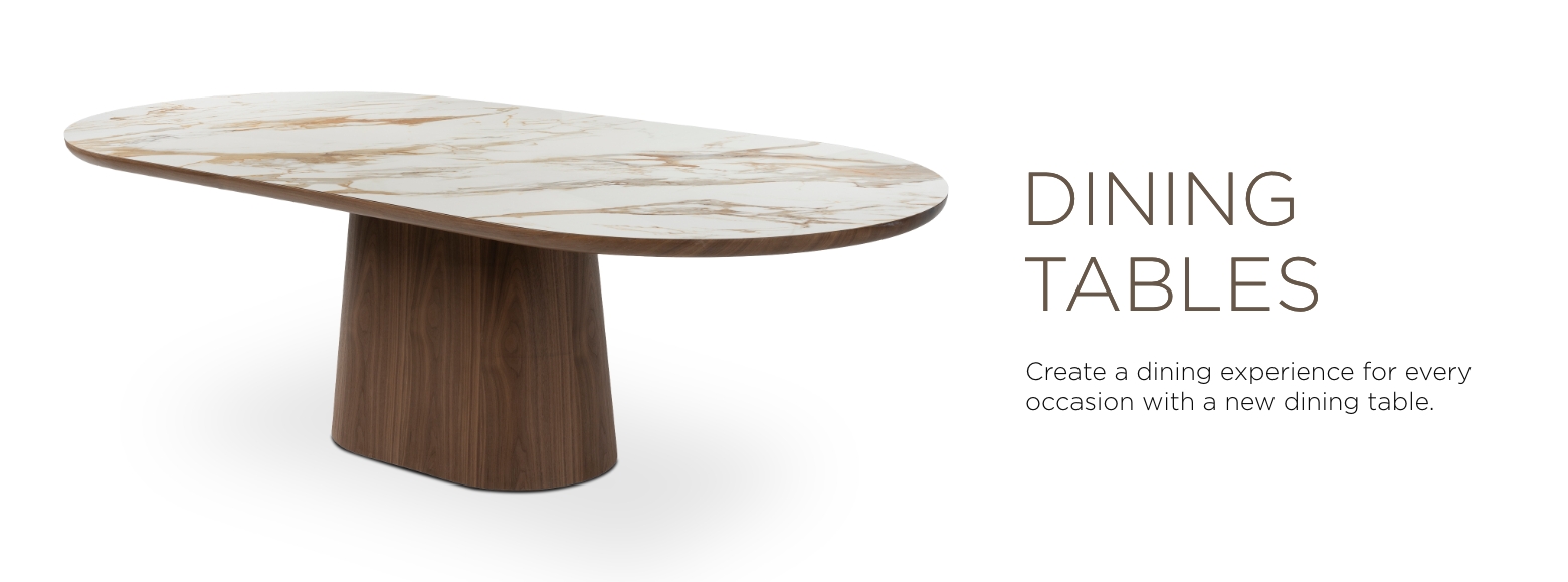 Dining Tables. Create a dining experience for every occasion with a new dining table.