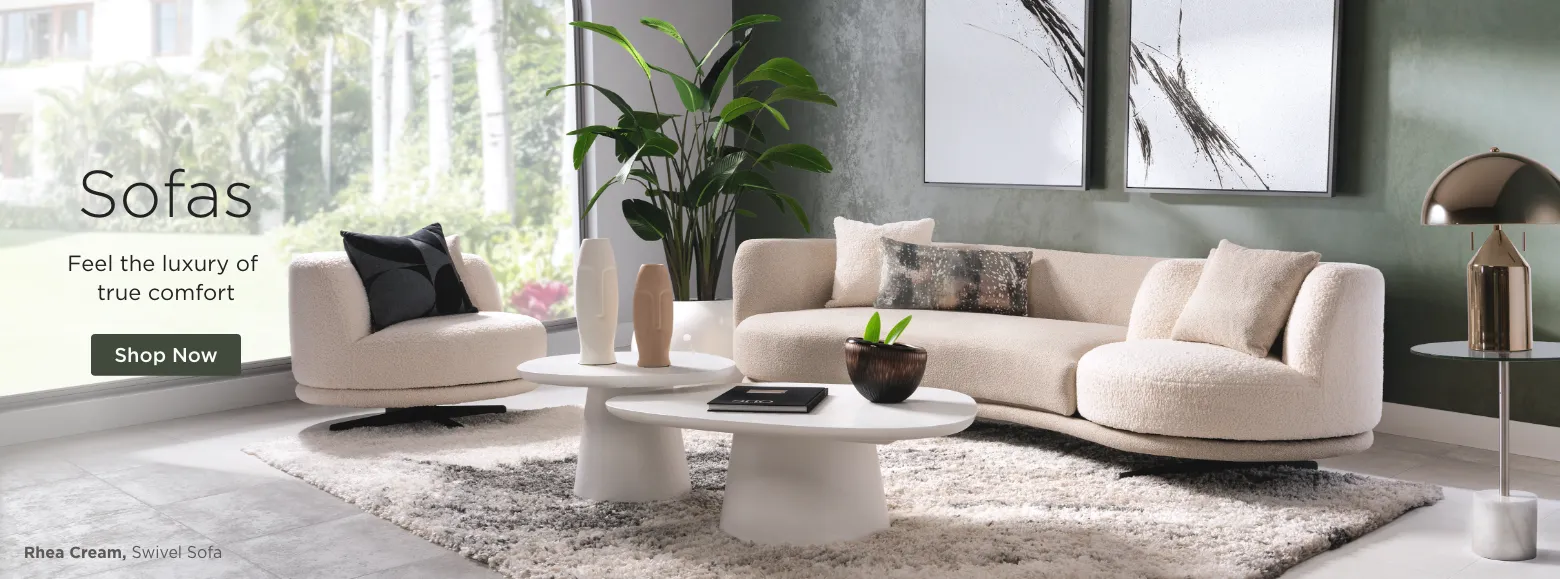 Sofas. Feel the luxury of true comfort. Shop Now.