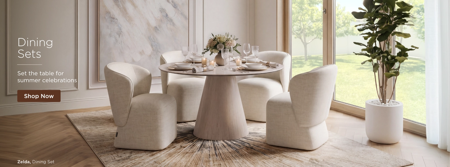 Dining Sets. Set the table for summer celebrations. Shop Now