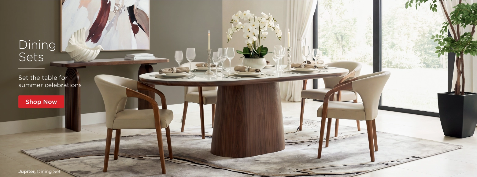 Dining Sets. Set the table for summer celebrations. Shop Now